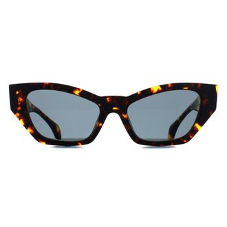 Versace Cat Eye Womens Havana Dark Grey VE4488U - Brown - One Size