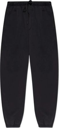 Dolce & Gabbana Trainingsbroeken - Heren - Sweatpants - Zwart - S - Katoen - Broeken
