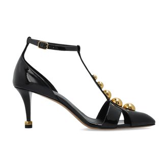 Chlo&eacute; Dames, Schoenen, Zwart, Maat: 37 1/2 EU Leer