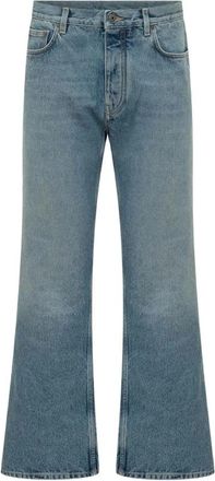 Off-white Jeans dritti in cotone - - Jeans - Uomo - Blu - W34