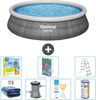 Bestway Piscina Bestway Fast Set Redonda - 457x107 Cm - 8-piezas S398