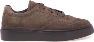 Doucal's Schoenen, Heren, Bruin, 45 EU, Leer, Hugh Sneaker
