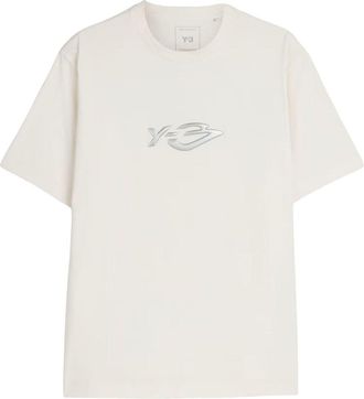 adidas x Y-3 Liquid Logo T-Shirt Asia Sizing Chalk White KW8184