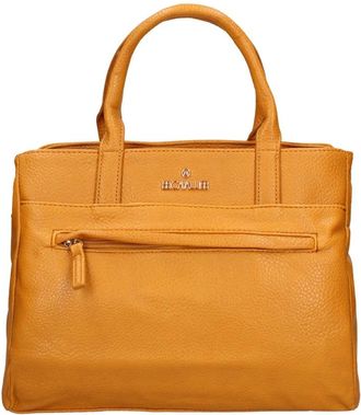 Cavalli Bc 1347 Handtas - Dames - Handtassen - Geel - ONE Size - Leer - Tassen