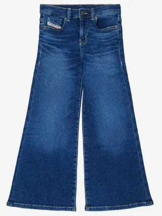 Diesel Stretch Cotton-Blend Denim Jeans - Blue