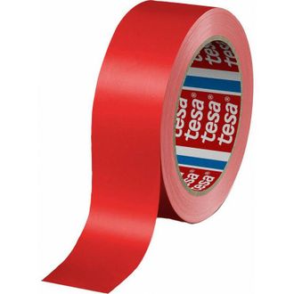 OEM Cinta Adhesiva Tesa 60404 Pvc Roja 66m X 12mm (por 12)