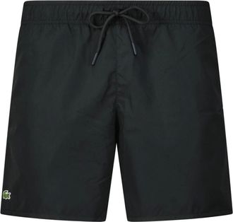 Lacoste Uomo, Costumi da bagno, Nero, S, new