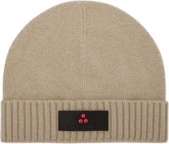 Peuterey Silli Beanie Sesame - Heren - Hoeden - Beige - L - Accessoires