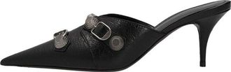 Balenciaga (WMNS) Balenciaga Cagole 80mm mules Black 714253WAD4E1081