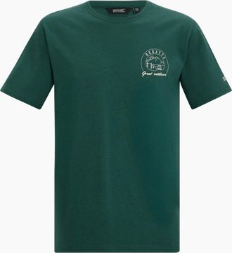 Regatta Mens Regatta Mens Cline IX Sunrise T-Shirt - Mediterranean Green - Size: 50