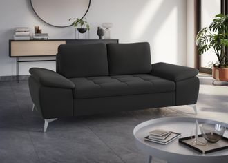 Sit&more 2-Sitzer »Latigo« mit hochwertigen Metallfüssen