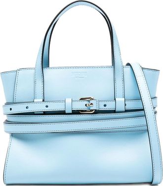 Moschino Tie Me Small Leather Handbag