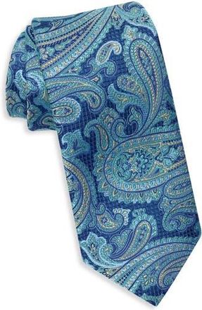 Ted Baker Weymouth Paisley Silk Blend Tie in Teal at Nordstrom Rack