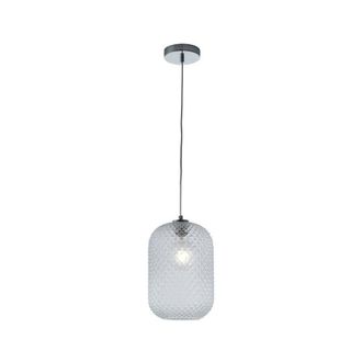 Netlighting Ashford Glass Dome Pendant Clear E27