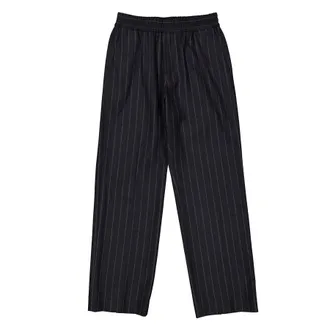 Burberry Pinstripe Wool Tailored Trousers, Brand Size 50 ( Waist Size 34.3 )