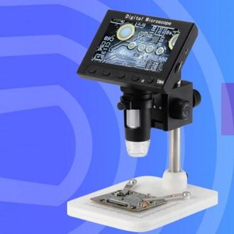 Trade Shop Trade Shop - Electric Digital Microscople Ingrandimento Usb Zoom 1000x Regulable 8 Leds