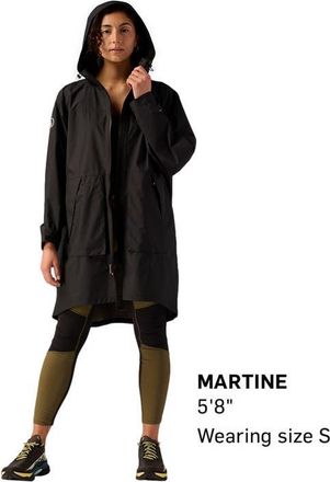 Backcountry Runoff 2.5L Rain Parka - Womens in Black at Nordstrom, Size X-Large