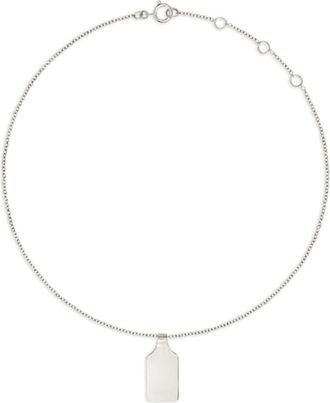 Courr&egrave;ges little charm neckless - women - Bronze/Brass - One Size - Silver