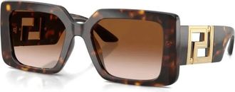 Versace Ve 4505U Zonnebrillen - Dames - Zonnebrillen - Bruin - 55 MM - Accessoires