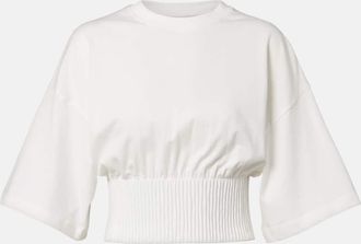 Sportmax Fosco cotton jersey top
