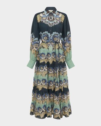 Alemais Madalena Ramie Shirtdress