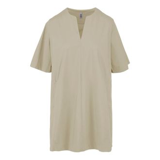 Bomboogie Vestido Corto Diario - Dresses - Mujer - Beige - XL
