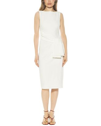 Alexia Admor Kiara Boatneck Bow Waist Sheath Dress