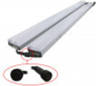 Vision-EL Dispensador De Controlador Led Ac220/240v 100w 15000lm 120&deg; Ip20 Ik09 2955mmx90mm - Blanco Natural 5000k