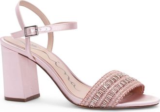 Nina Herma Ankle Strap Sandal in Icy Pink at Nordstrom, Size 8.5