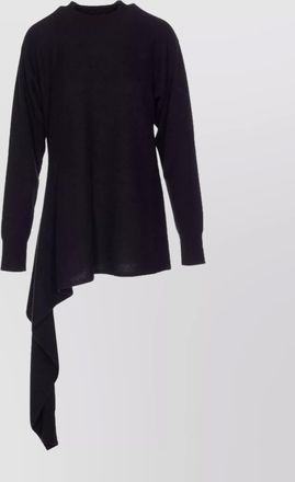 Uma Wang cashmere bow-detail long-sleeve sweatshirt
