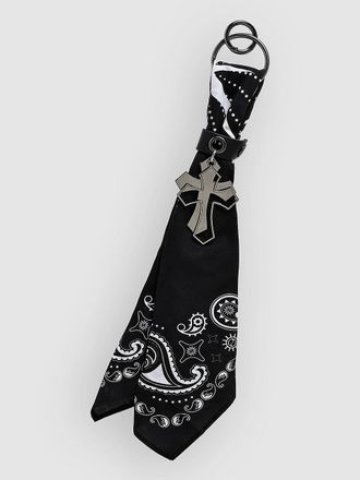 Ninth Hall Payslay Bandana Bag Charm zwart