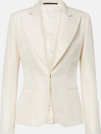 Gucci Silk faille blazer