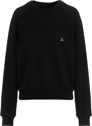 Vivienne Westwood Logo embroidery sweatshirt
