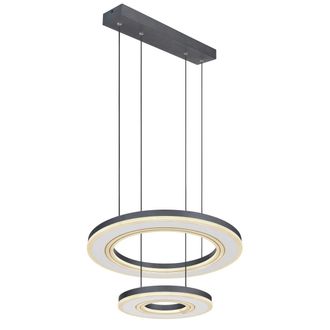 Globo Lighting L&aacute;mpara Colgante - Blasius - Negro - Metal - &Oslash; 50cm - Led - Globo