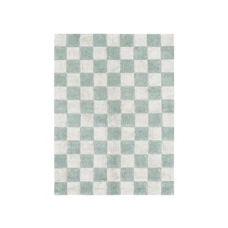 Lorena Canals Kitchen Tiles Teppich, 120 x 160 cm, salbei blau