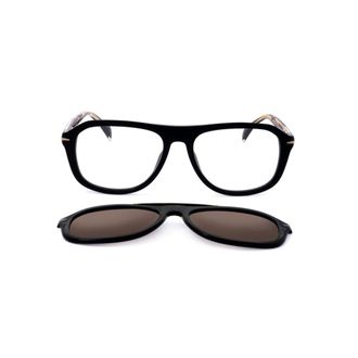 David Beckham Db 7006/G/Cs Rectangular Black Acetate Eyeglass Frames