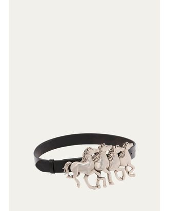 Chlo&eacute; Mens Leather Belt