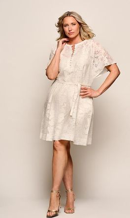 Mart Visser Fancay Tuniek Off White Maxi