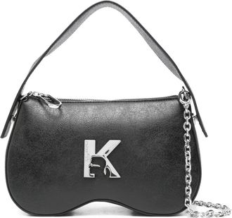 Karl Lagerfeld Borsa tote K con logo - Nero