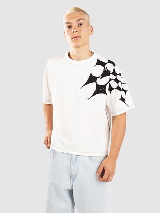 Vans Skate Splatter Web Short T-Shirt bianco