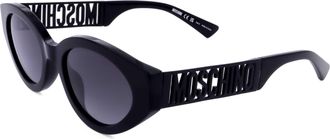 Moschino Womens 51mm Black Sunglasses MOS160-S-807-51