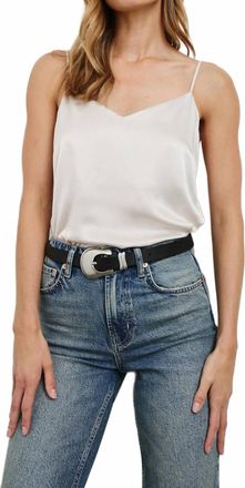 Rails Paola V-Neck Top In Ivory