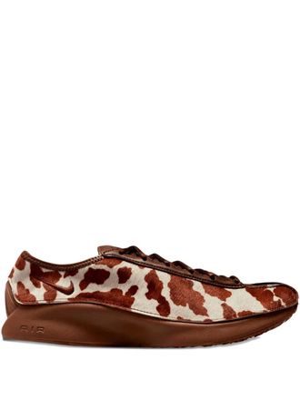 Nike Air Superfly LX Pony hair patterned sneakers - White