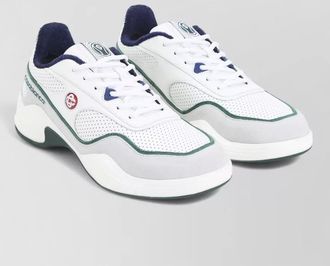 Casablanca leather low-top sneakers