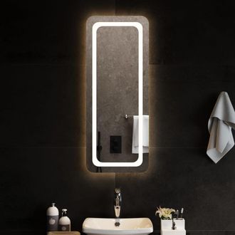 vidaXL Espejo De Ba&ntilde;o Con Led 40x100 Cm Vidaxl