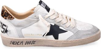 Golden Goose Low-Top Vintage Bold Accent Sneakers
