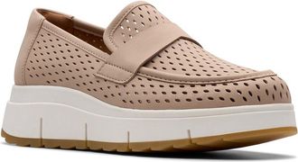 Clarks Loriini Edge Nubuck Loafer