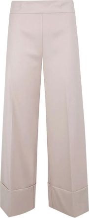 D.exterior Pantaloni con risvolto - Toni neutri