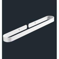OEM Toallero De 40 Cm, Autoadhesivo Y Con Fijaci&oacute;n Mediante Tornillos, Para Ba&ntilde;o Y Cocina (blanco) - Crezuo
