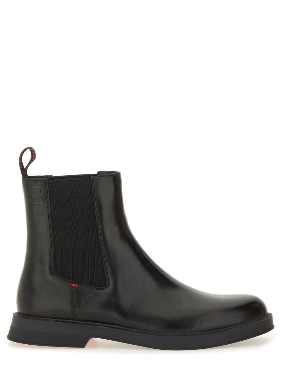Hugo Ankle Stacked-Logo BossヒューゴボスKody Bootsブーツ